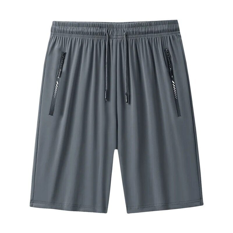 Pantalones de chándal de talla grande para hombre, Shorts deportivos informales de cintura elástica, holgados, para correr y Fitness, L-9XL