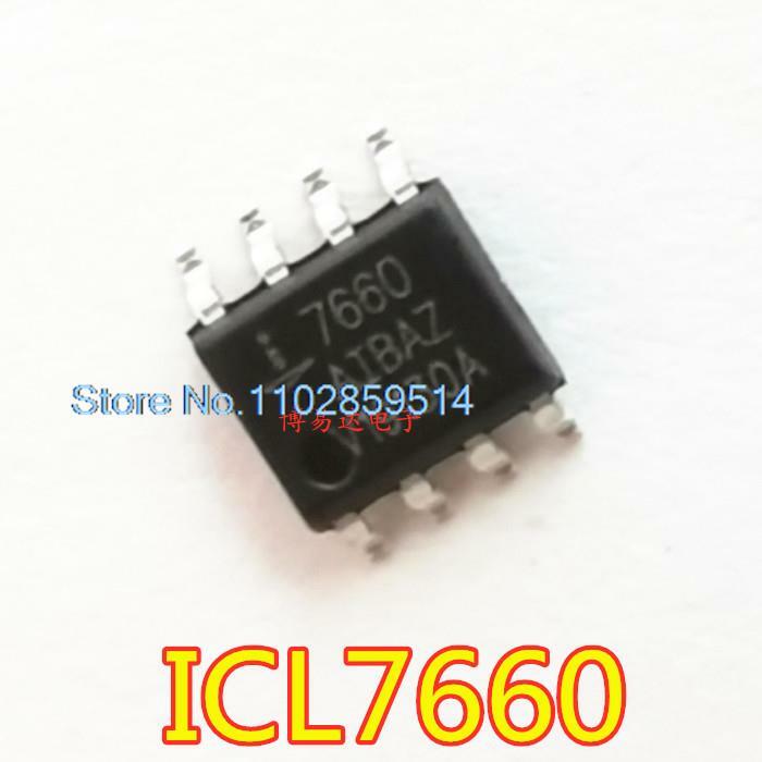 ICL7660AIBAZ ICL7660 DC/DC SOP-8 CMOS, lote de 20 unidades