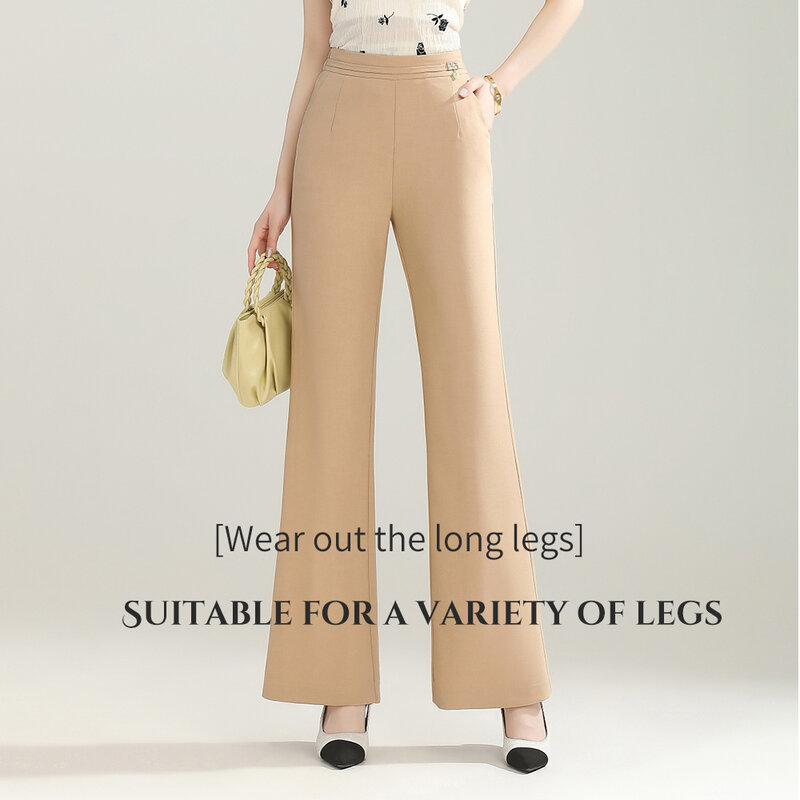 new Korean version of spring summer women's casual pants are fashionable light and breathable women's clothing free shipping