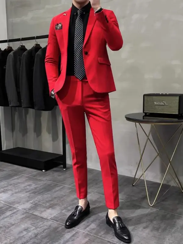 M6103  Suit Men's Suit Suit Business Professional Formal Wear Salesman