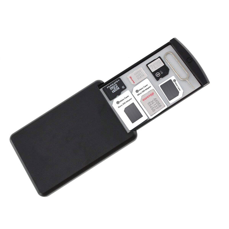 Étui de sécurité mobile, carte EpiCard et carte Micro SD, comprend un micro adaptateur EpiAdapter, un adaptateur de caractéristique et une broche de retrait