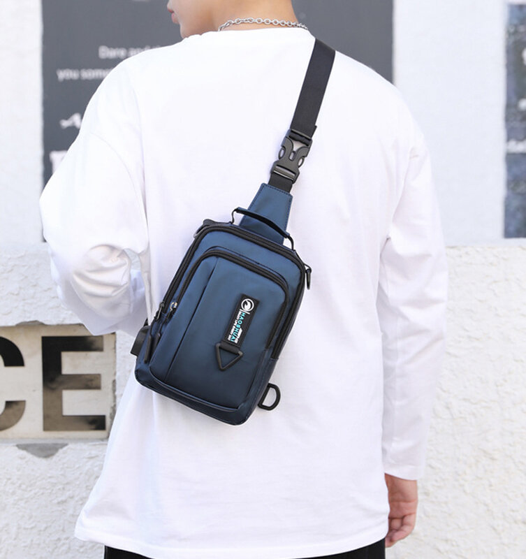 4 USES Nylon Backpack Rucksack Knapsack For Men Cross Body Bags Travel Male Fashion One Shoulder Messenger Chest Pack Bag New
