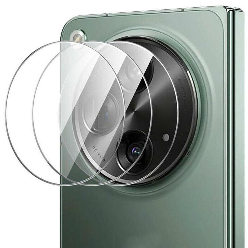 Película de lente de cámara abierta para Oneplus, Protector de lente de cámara de cobertura completa, vidrio templado para OnePlus Open Z1D8