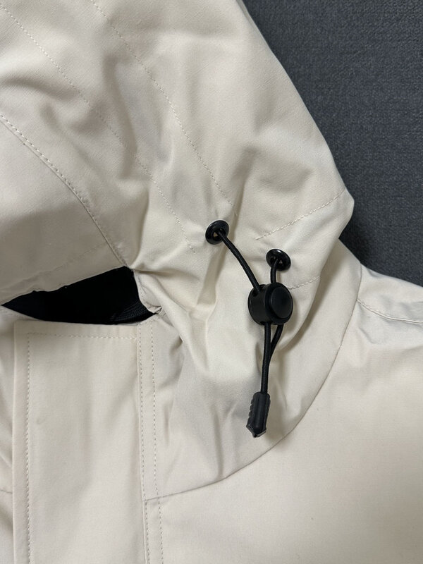 후드 다운 재킷, 짧은 루즈 모양, 멀티 포켓 디자인, 따뜻하고 아늑한 2023, 겨울 신상 1102