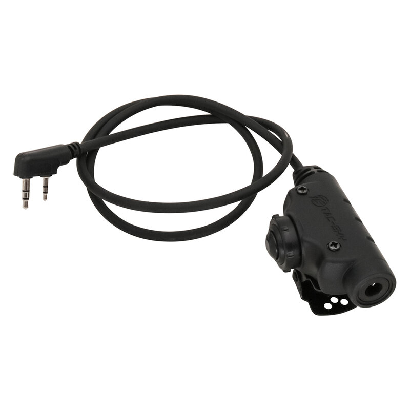 Kenwood-Adaptador de auriculares tácticos TS TAC-SKY U94 V2PTT, estándar militar, Cable Jack de 7,00mm, para Baofeng UV-5R, walkie-talkie UV-6R