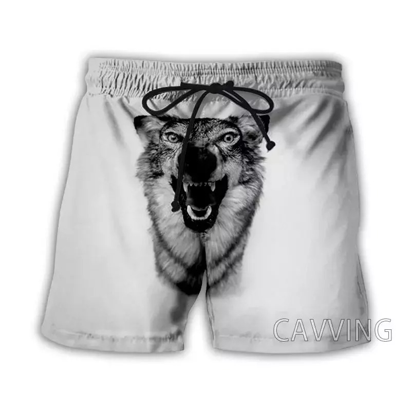 CAVVING-pantalones cortos de rapero con estampado 3D para mujer y hombre, ropa de calle informal de secado rápido, para la playa y el verano