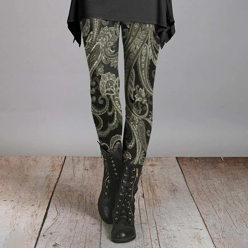 Yoga leggings feminino impresso digital 3D, calças de primavera e outono, novo, 2021