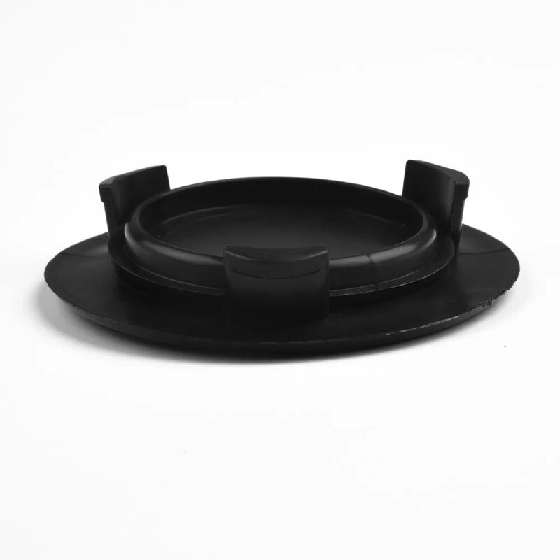 Plastic Black Cap Set para estabilizar guarda-chuvas do pátio, 1 x guarda-chuva Hole Ring Plug, Pátio Garden Table Parasol, 2"