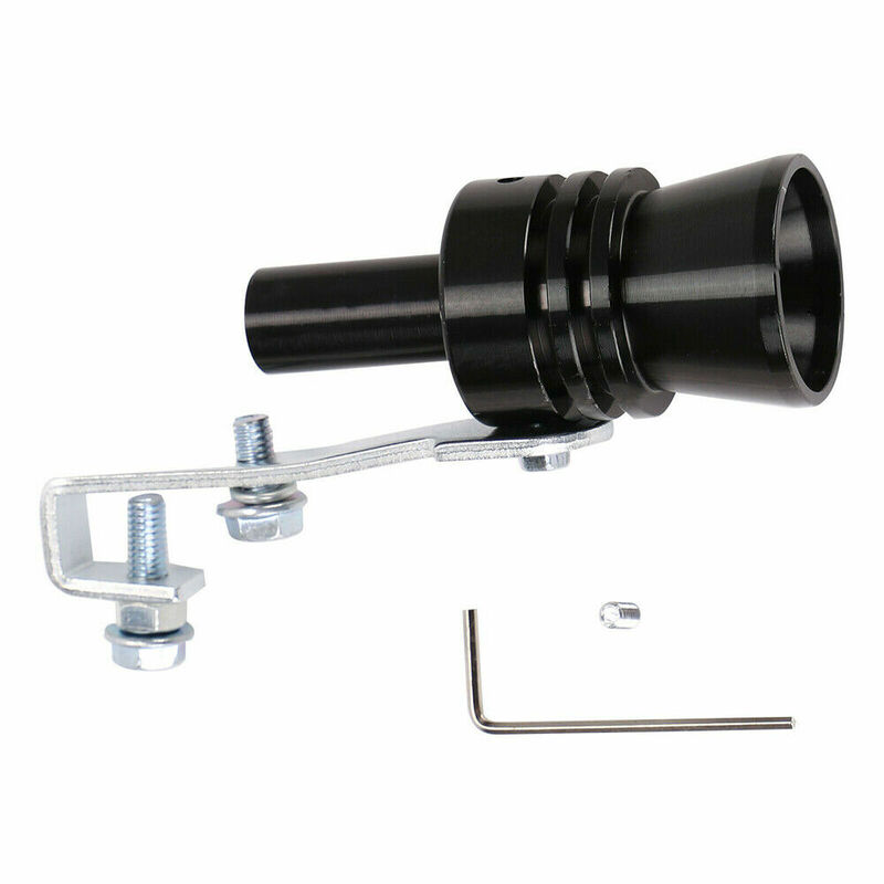 Universale Auto Turbo tubo di scarico ruggito Maker Sound Whistle Blow Simulator marmitta tubo fischietto parti di ricambio Auto XL