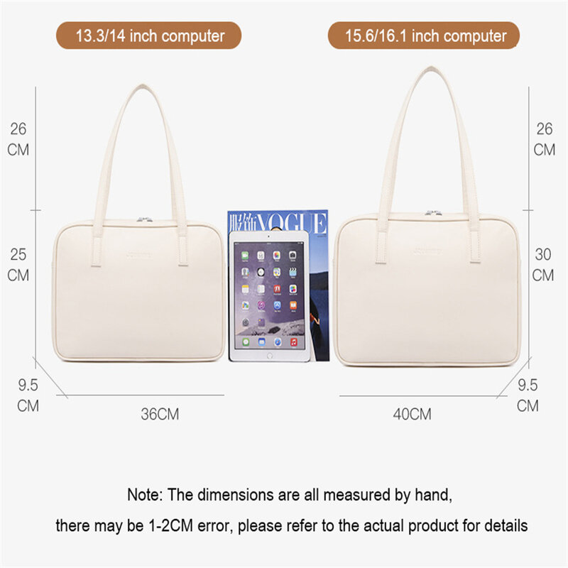 Модная повседневная сумка для ноутбука 13,3, 14, 15,6 дюймов, из искусственной кожи, простые сумки, сумка на плечо, женский водонепроницаемый милый чехол для ноутбука Macbook