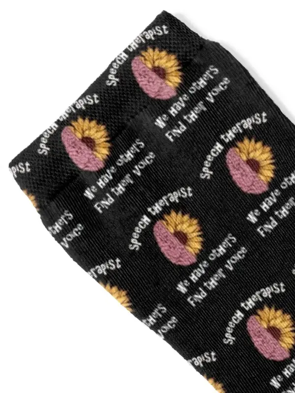 Speech Therapy Gift Socks para homens e mulheres, Cool Cycling Socks