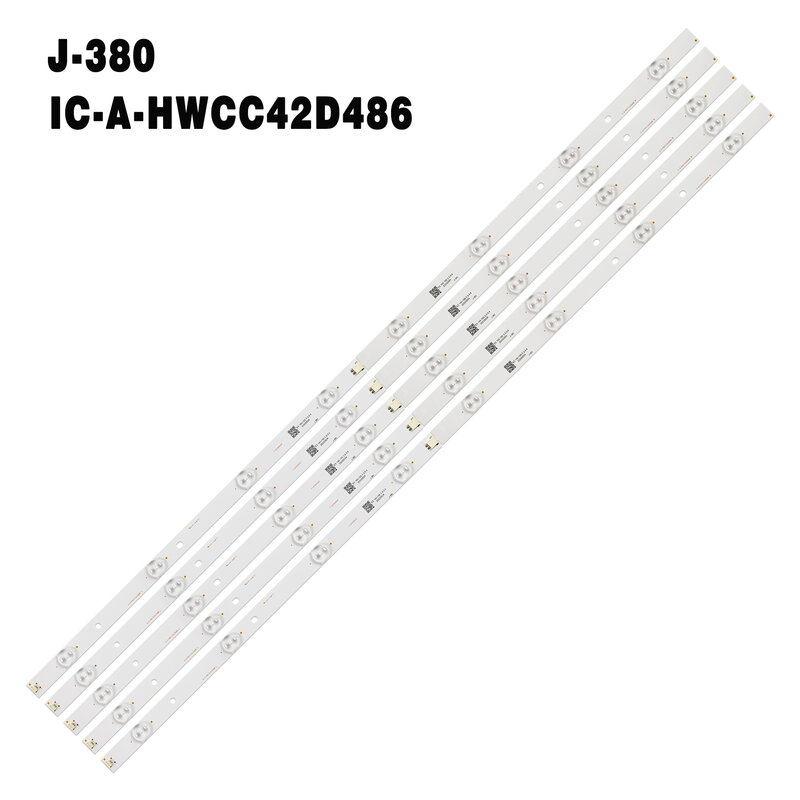 Bande de rétroéclairage LED pour Pana sonic, TC-43DS630C, TC-43SV700B, TH-43C410K, TX-43ESW504, TC-43ES630B, TC-43FS630B, IC-A-HWCC42D486