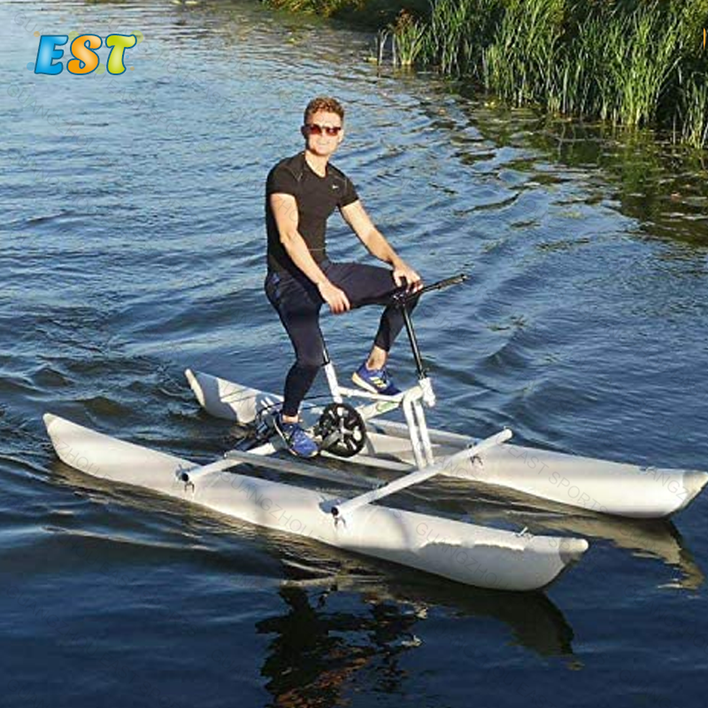 Hochwertige See pedal Wasser Fahrrad See Pedal aufblasbare See Bananen boot Rohr zu verkaufen
