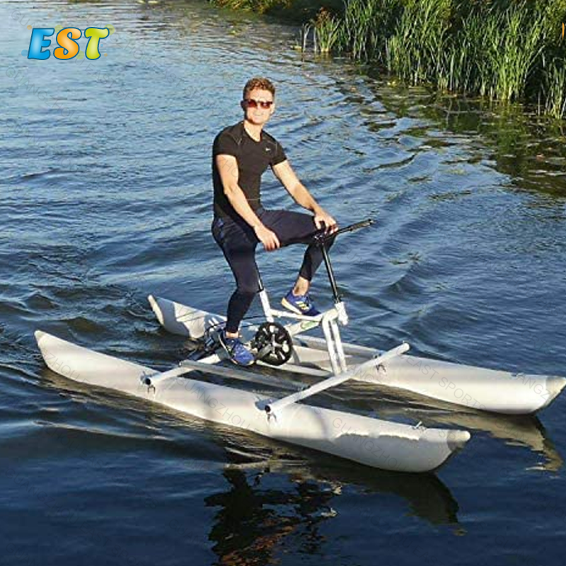 High Quality Sea Pedal Water Bike Lake Pedal  Inflatable Sea Banana Boat Tube For Sale