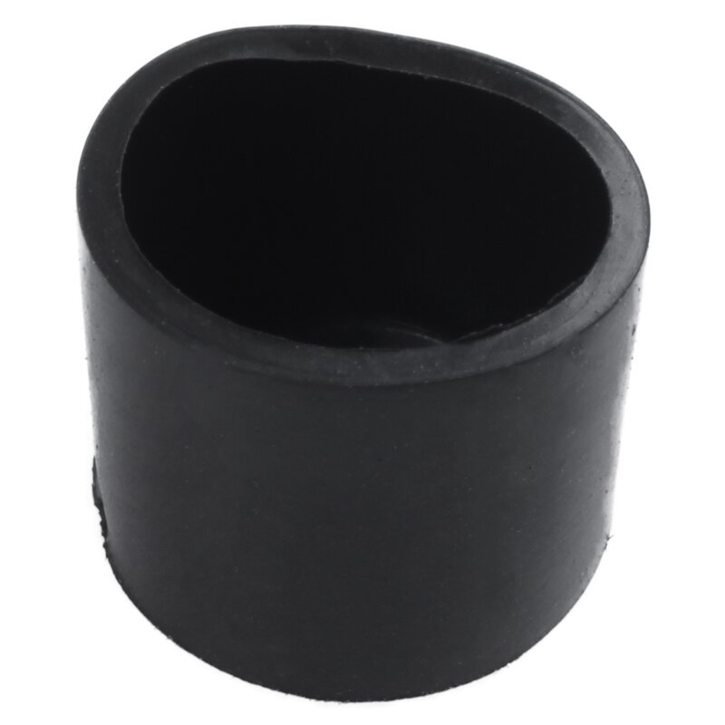 Gumowe czapki 40-częściowe czarna guma końcówki rur 10mm okrągłe