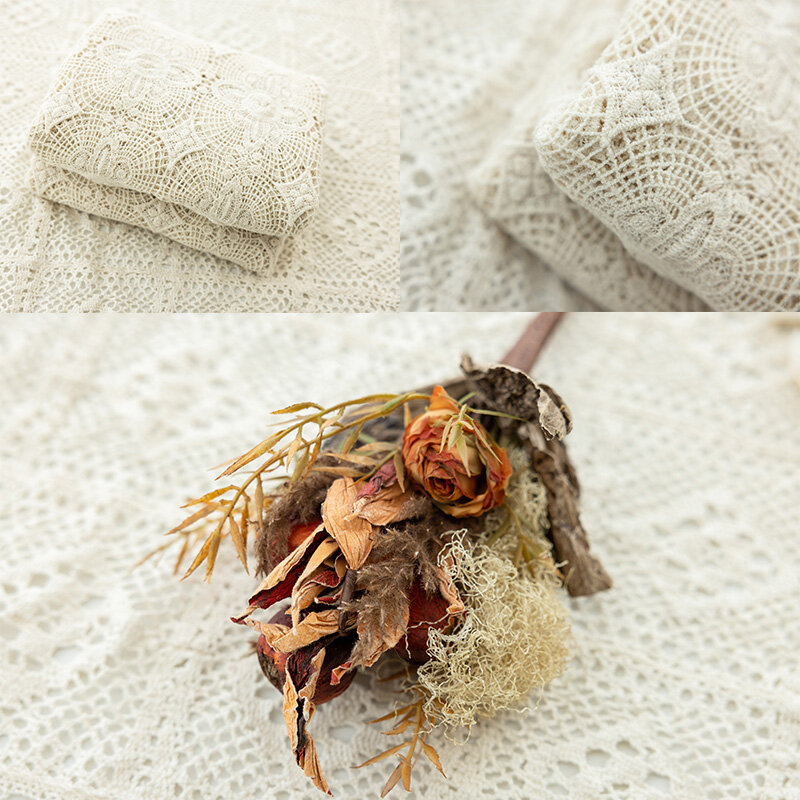 Noworodek dziewczynka zdjęcia stroje dziecko koronka kostium królik uszy kapelusz sztuczny kwiat poduszka kreatywne zdjęcie rekwizyty fotograficzne