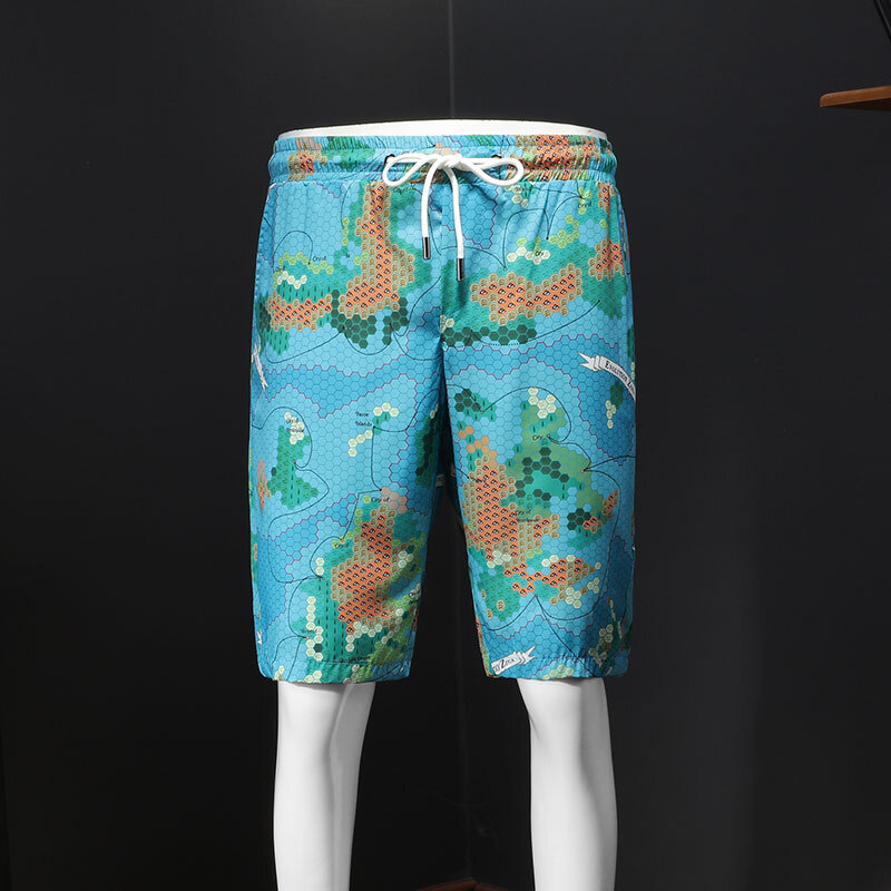Легкие Роскошные брендовые шорты для мужчин, летние мужские дизайнерские шорты, высококачественные баскетбольные шорты, пляжные шорты