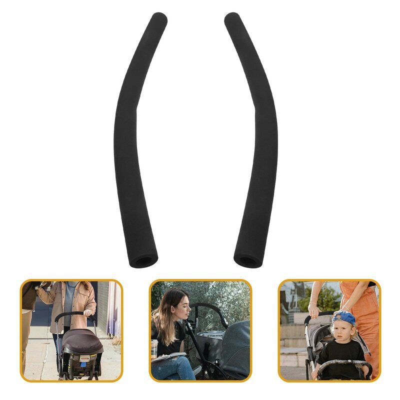 2 pcs Baby Universal Universal Stroller Handlebar Handlebar Handle Armrest Bar Armrest Bar Armrest Handle Replacement Handle
