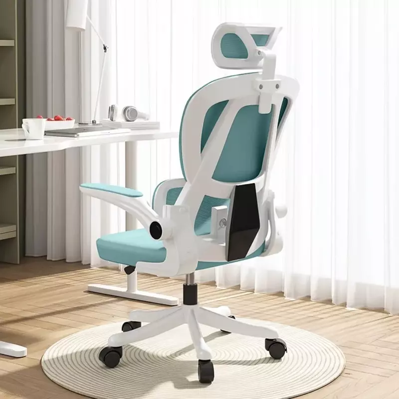Silla ergonómica con respaldo alto para ordenador, sillón de oficina con soporte Lumbar, reposacabezas ajustable, reposabrazos 3D y Gamer Lumbar