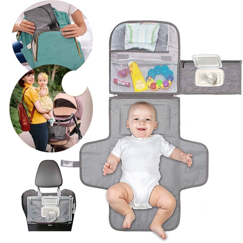Newborn Baby Diaper Pad Convenient Outing Diaper Pads Waterproof And Anti-Diaper Baby Changing Pads
