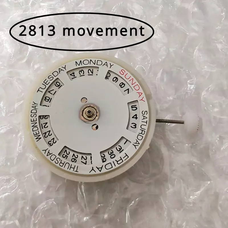 Reloj con mecanismo automático para hombre y mujer, accesorio Original con mecanismo automático de movimiento, calendario doble, 2813, tres Pines, con forma de corazón, nuevo, 8205