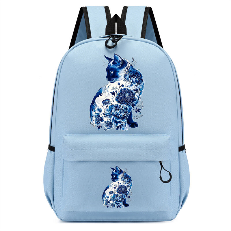 حقيبة ظهر كاواي لطيفة للأطفال ، حقيبة مدرسية لرياض الأطفال ، حقيبة ظهر للأطفال ، أنيمي القط الأزرق ، حقيبة كتب للطلاب ، حقيبة سفر