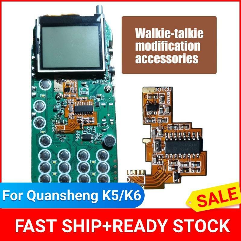 Quansheng UV-K5/k6用チップ,クリスタル振動部品,変更モジュール,v2 fpcバージョン