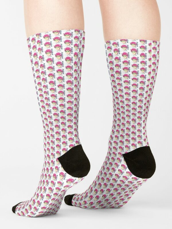 Saiki k. Socken Luxus Neuheiten Anti-Rutsch-Mädchens ocken Herren