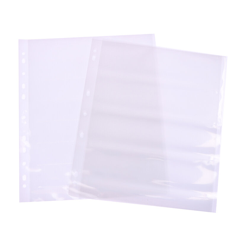 10PCS 135/120 Negatives Film Storage Pages Acid-free Bags Black&White Color Film Slide Preservers Pages Acid-free Film Bags