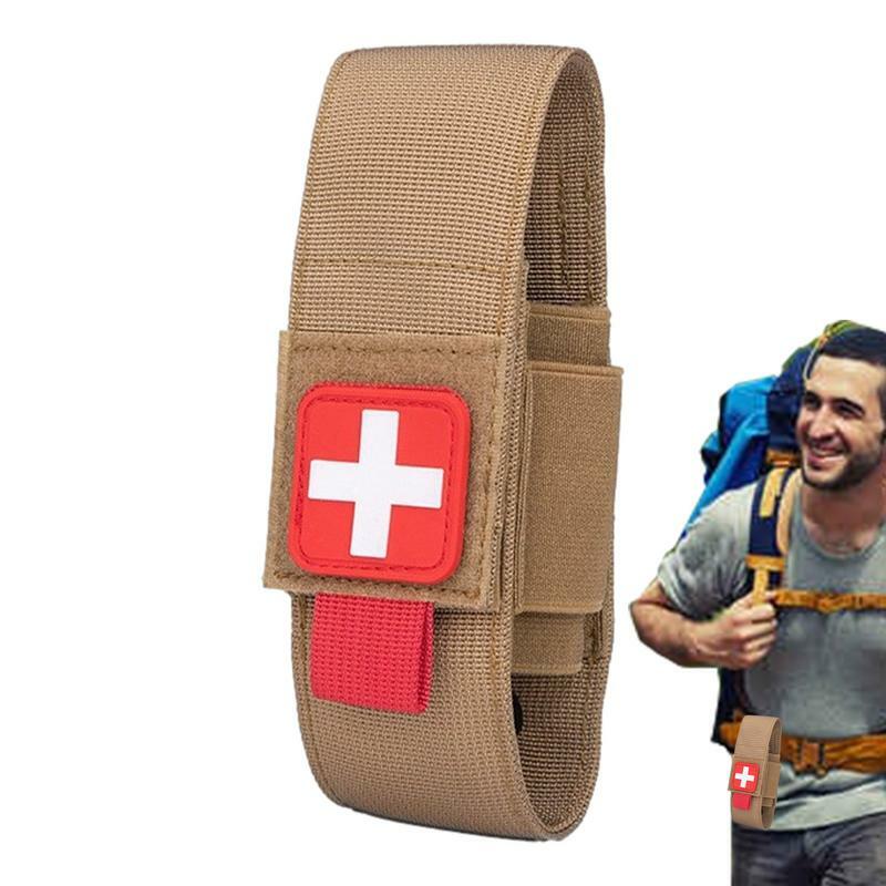Soporte de torniquete táctico de alta resistencia, bolsa de 1ª ayuda, funda de torniquete TQ y bolsa de cizalla médica para Trauma