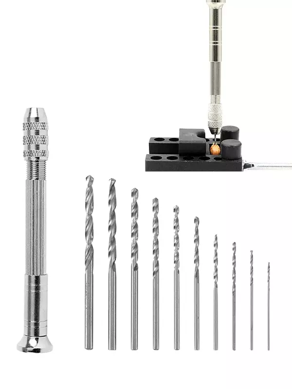 Ручная мини-дрель 0,3-3,2 мм, Деревообрабатывающие инструменты, сверлильный вращающийся инструмент, ручное сверло, режущий инструмент, тиски, инструменты для ремонта часов