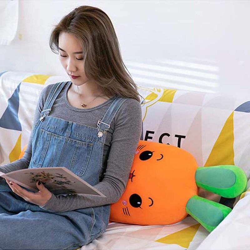 Pillow Vegetable Plush Plush Pillow Funny Plushie Long Carrot Plush Doll Carrot Stuffed Toy Carrot Plush Toy Stuffed Doll