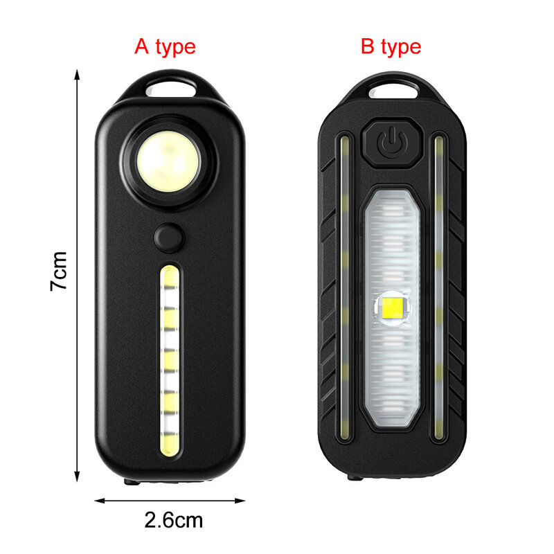 ポータブル自転車懐中電灯,USB Type-C充電式ショルダー警察ライト,クリップストラップ付き,安全警告灯,防水