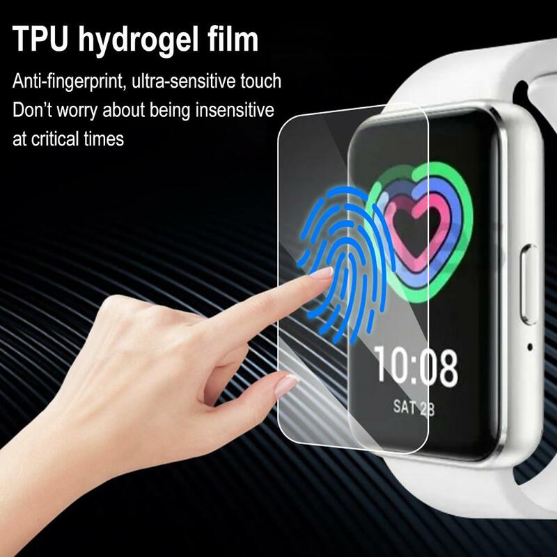 TPU macio Limpar Smartband Película Protetora, Capa Protetora de Tela para Samsung Galaxy Fit 3 Pulseira Inteligente, Fit3 e Fit2