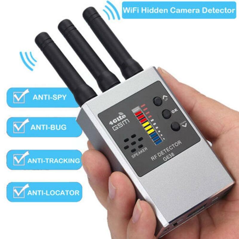 Gadget de détection de lentille cachée Anti-sténopé Portable, Gadget pour traceur Gps, détecteur de caméra cachée, écoute Devi C0v6