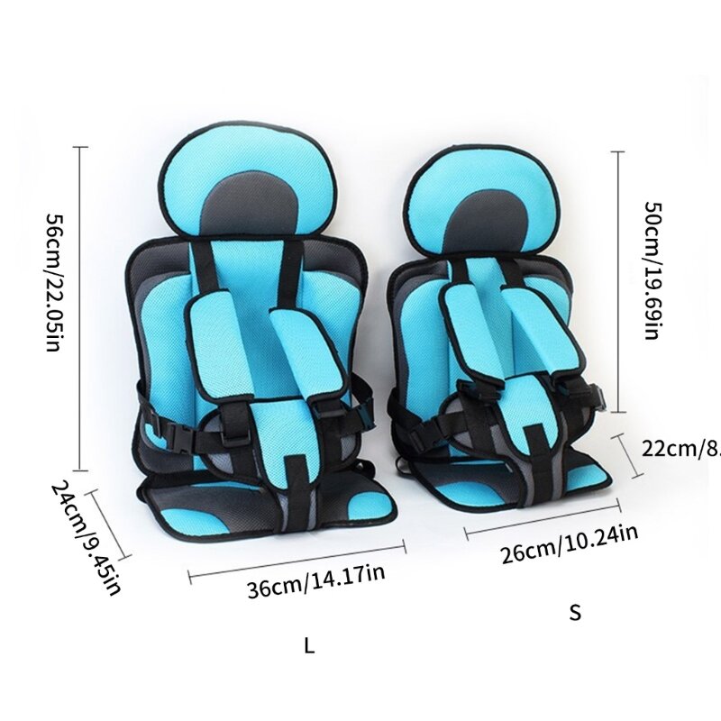 Handige kinderauto-uitrusting Kinderautostoel die ondersteuning en comfort biedt