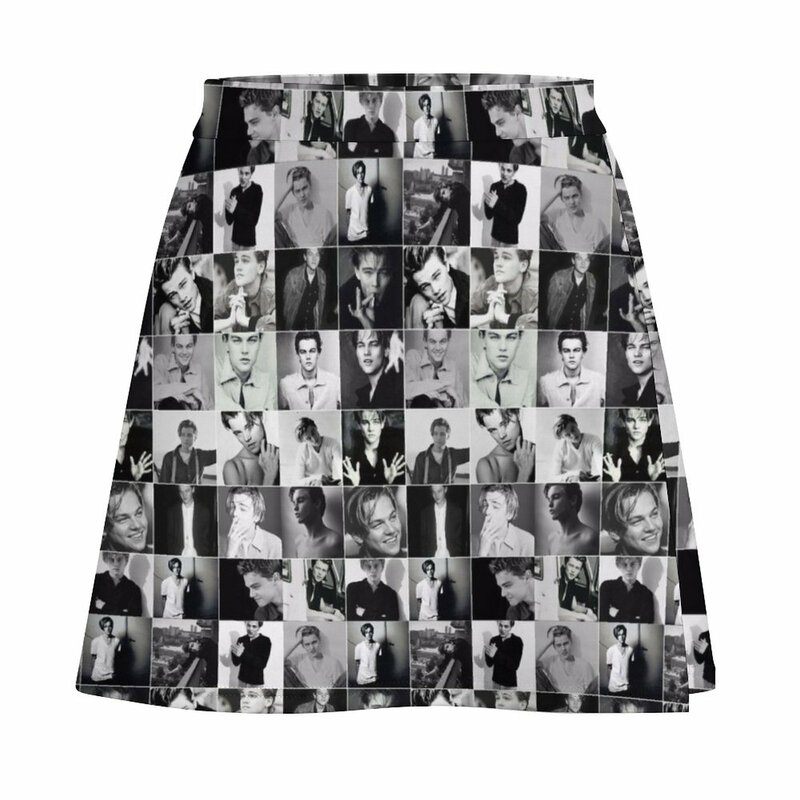 Leonardo DiCaprio-minifalda para mujer, faldas elegantes, vestidos de fiesta, moda 2023