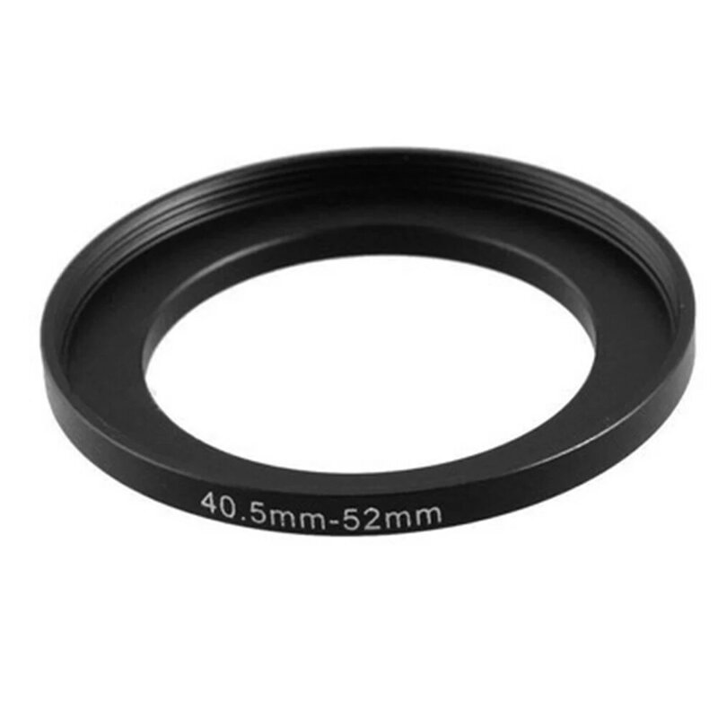 Aluminium Black Step Up cincin Filter 40.5 mm-52 mm 40.5-52mm 40.5 sampai 52 adaptor lensa adaptor untuk Canon Nikon Sony lensa kamera DSLR