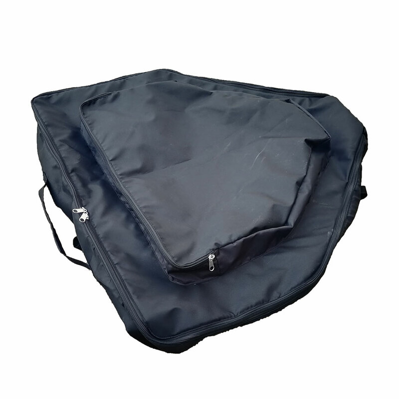 W pełni otwarty Monofin Monofin usztywniony plecak Freediving Mermaid Flipper Monofin torba ochronna Mermaiding torba na bagażnik