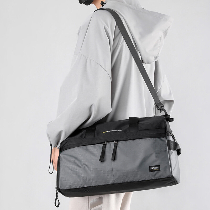 Large Capacity Bag Shoulder Fitness Bag Women Luggage Sports Bag Unisex Travel Bag Men Messenger Handbags