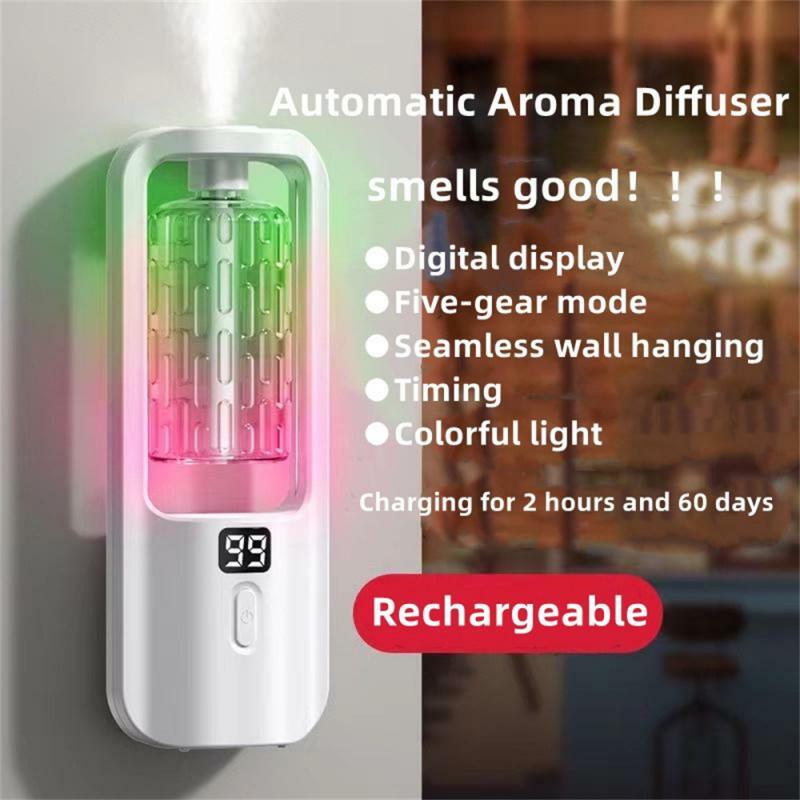 5gear Aroma diffusore fragranza olio essenziale aromaterapia macchina temporizzazione deodorante per ambienti luce colorata soggiorno camera da letto wc