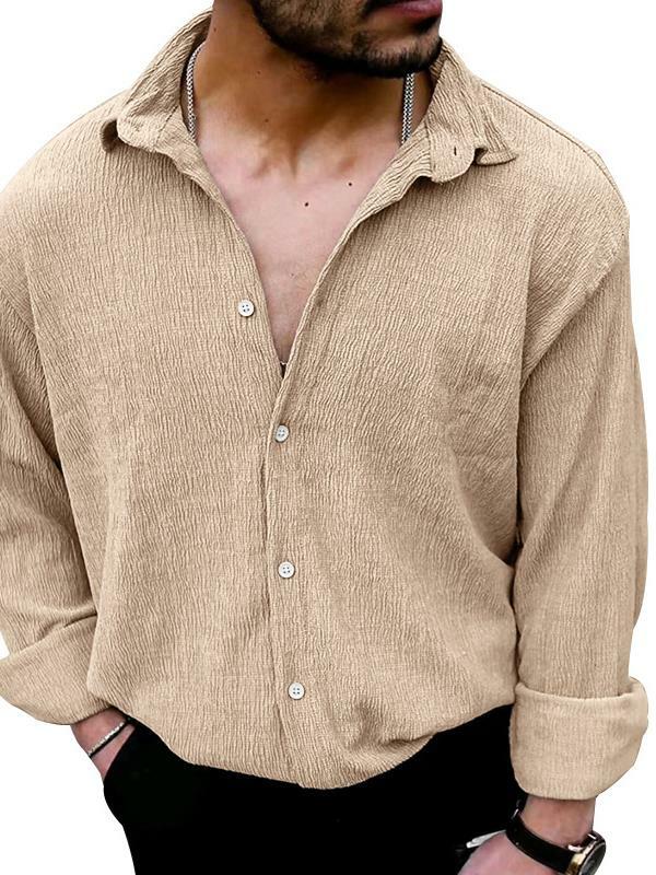 Trendy Oversized Casual Ruffian Handsome LapeL Long Sleeved Cardigan