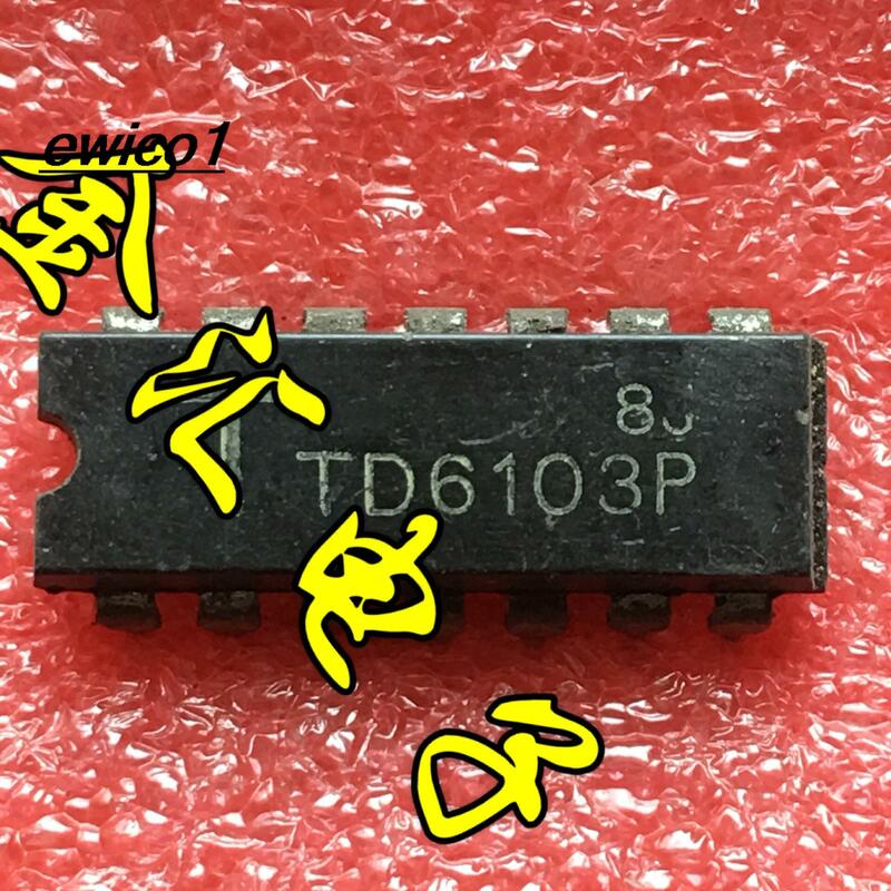 10 pcs stok asli TD6103P DIP14