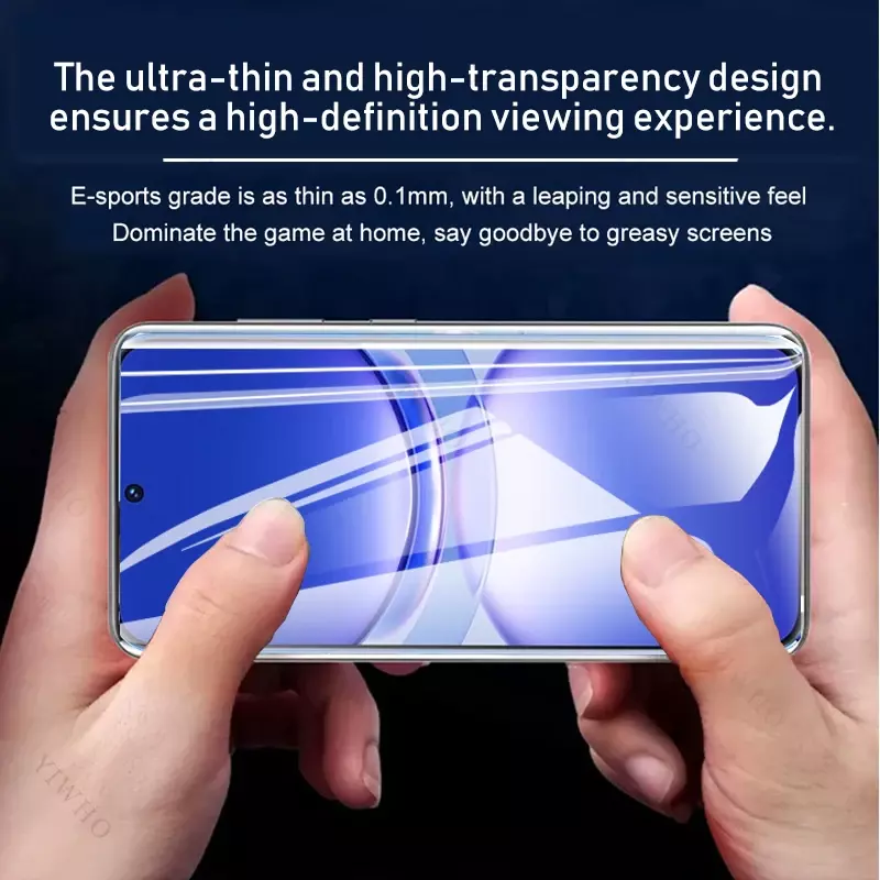 4-1psc Sicherheits front Hydro gel folie für Huawei Nova 12 Lite Displays chutz folien Schutz klare transparente Folie nicht gehärtetes Glas