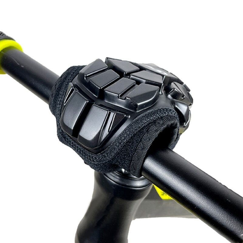 11UE 실리콘 균형 자전거 핸들 바 보호 커버 충돌 방지 자전거 줄기 보호기 어린이 스쿠터 보호 부품