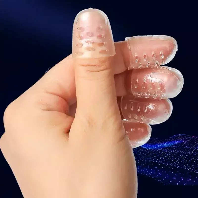 5-30 sztuk przezroczyste silikonowe noski damskie żelowe małe palce ochraniacze rurki do pielęgnacji stóp nakładki na palce elastyczność zapobiega powstawaniu pęcherzy