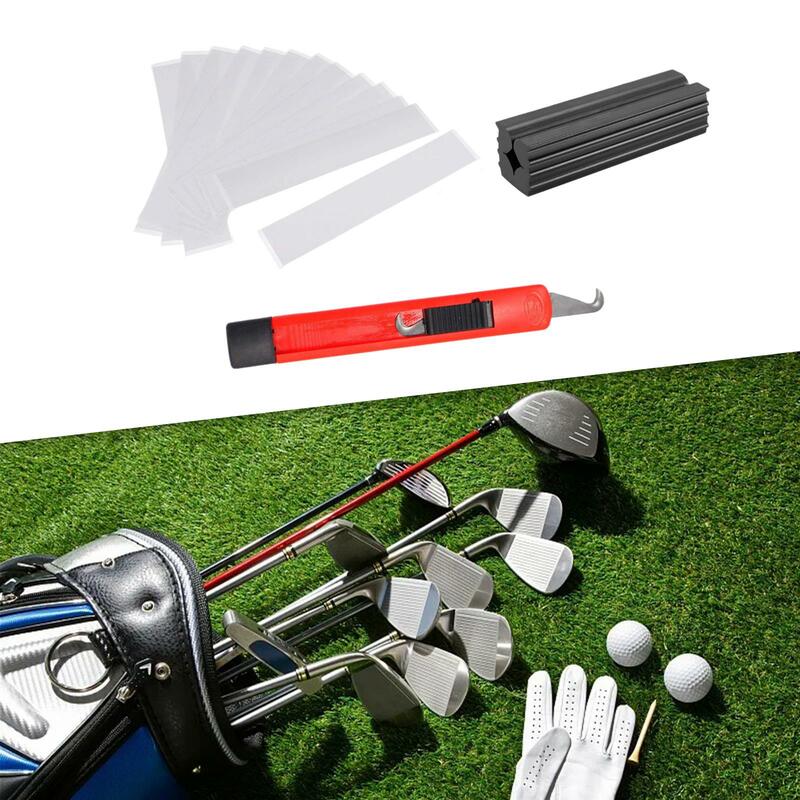 Kit pengganti pegangan Golf, Kit penghilang penutup stik pegangan Golf nyaman