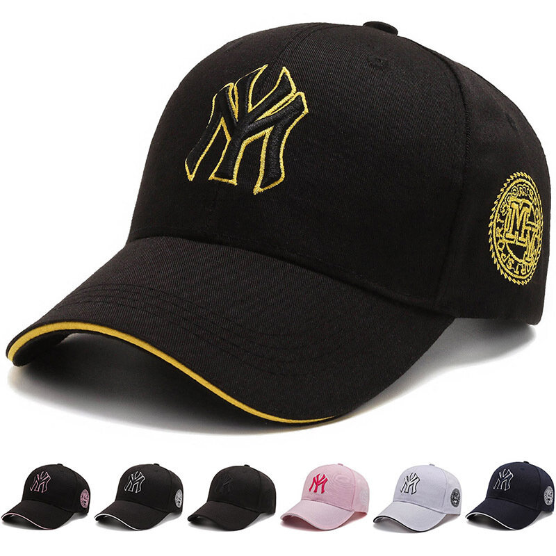 Fashion Baseball Caps Snapback Hats Men Women Adjustable MY Embroidery Hip Hop Hats Summer Outdoor Casual Sun Visors Caps