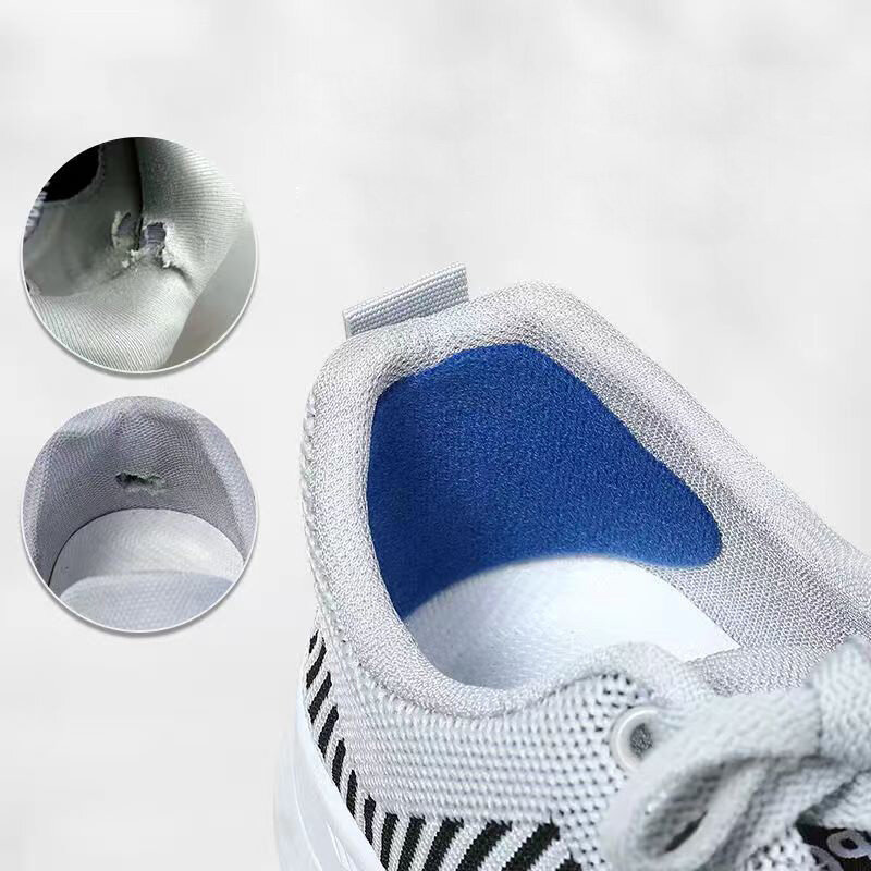 4 sztuki buty sportowe naszywki oddychający but podkładki naszywki trampki ochraniacz do obcasów łatka klejąca naprawy butów produkty do pielęgnacji stóp obcasa