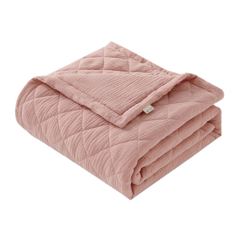 Cobertor bebê algodão elegante e funcional para recém-nascidos, capa envoltória para todas as idades D7WF
